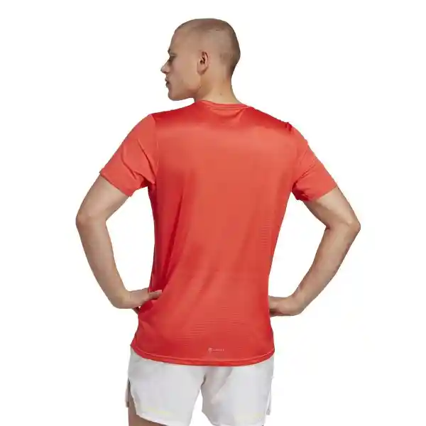 Adidas Camiseta Own The Run Tee Para Hombre Naranja Talla L