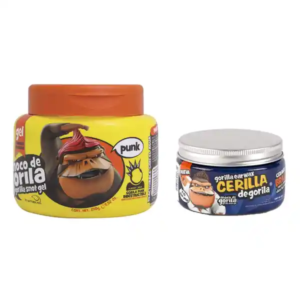 Gel Moco de Gorila Punk Cerilla Brillo