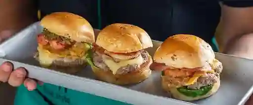 Mini Burguers por Tres