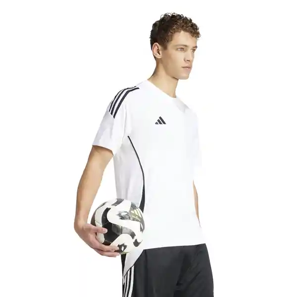 Adidas Camiseta Tiro24 Jsy Hombre Blanco Talla S Ref: IS1019