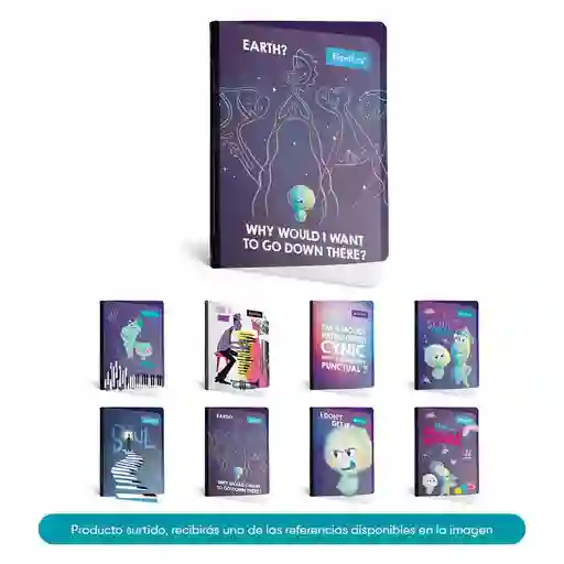 Cuaderno Soul Rayado 100 Hojas Cosido Keepermate