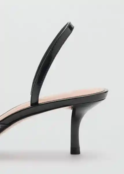 Zapatos Bisou Negro Talla 41 Mujer Mango