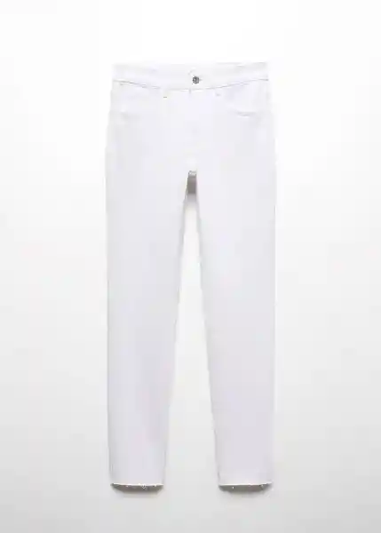 Jean Skinny Blanco Talla 18 Niñas Mango