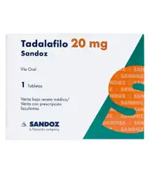 Sandoz Tadalafilo (20 mg)