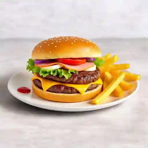Hamburguesa mixta