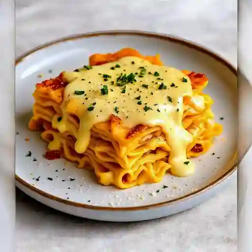 Lasagna Pollo Carbonara
