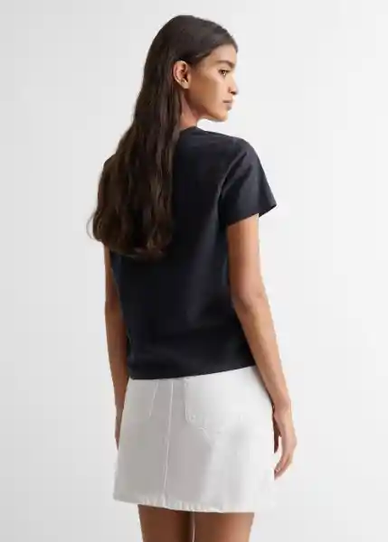 Camiseta Memo Navy Talla 20 Niña Mango