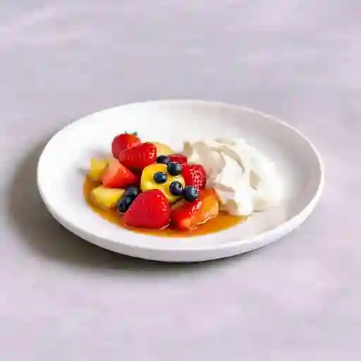 Frutos Rojos Con Yogur Griego