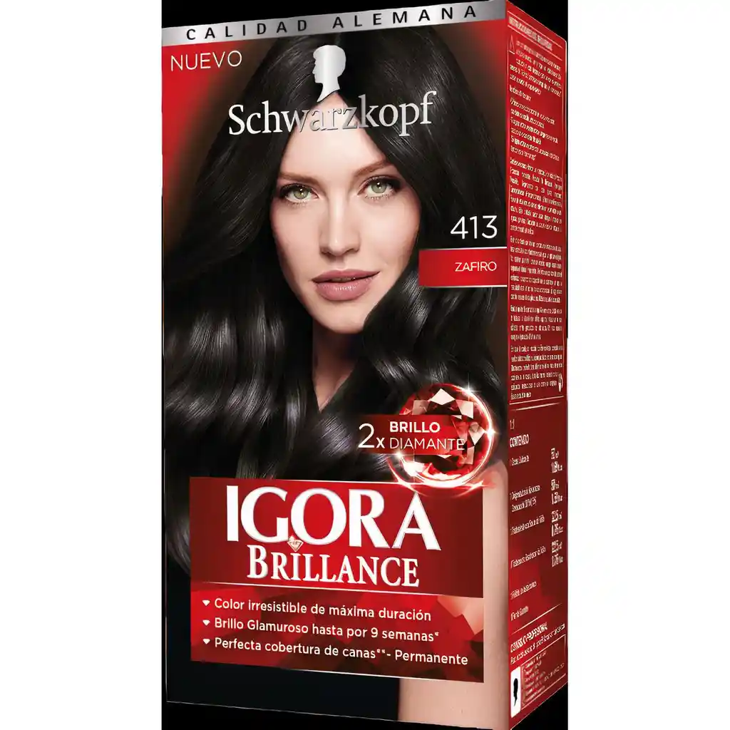 Igora Vital Tinte de Cabello Tono Zafiro 413