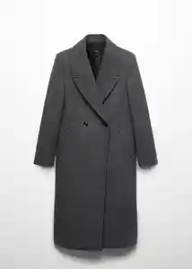 Abrigo Eye Gris Talla S Mujer Mango