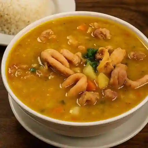 Sopa de menudencia