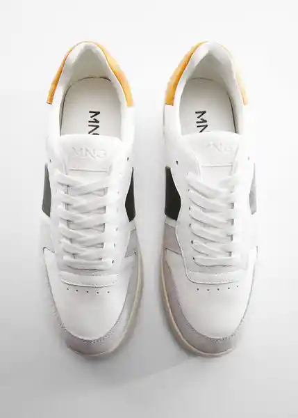 Tenis Deportivos Maxim Blanco Talla 46 Hombre Mango
