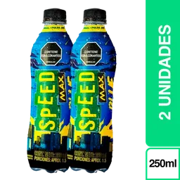 2 x Speed Max Energizante Blue 250 mL