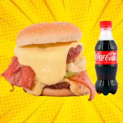 Hamburguesa Super Espe+ Coca-cola 250Ml