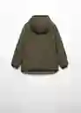 Chamarra Parka Marcos Niños Khaki Talla 12 Mango