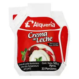 Alquería Crema de Leche Semientera 