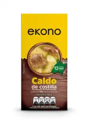 Caldo de Costilla Cubos Ekono