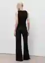 Enterizo Mono Belty Negro Talla S Mujer Mango