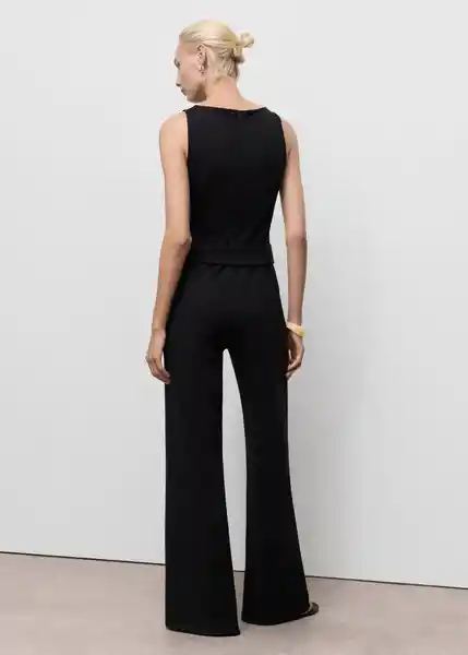 Enterizo Mono Belty Negro Talla S Mujer Mango