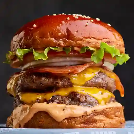 Double cheese burger