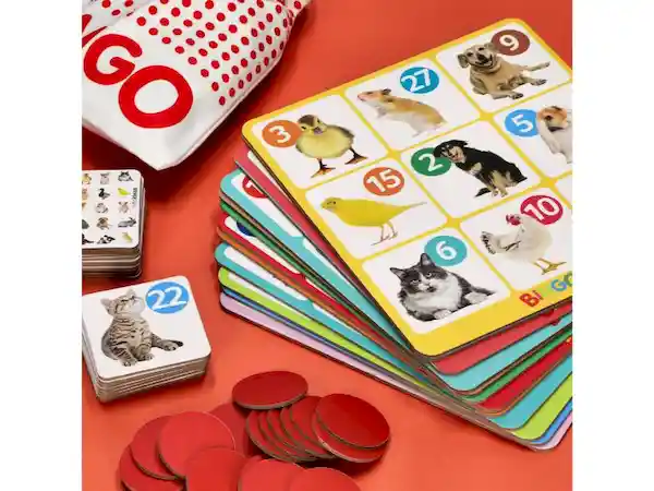 Juego de Mesa Bingo en Cartón Casaideas