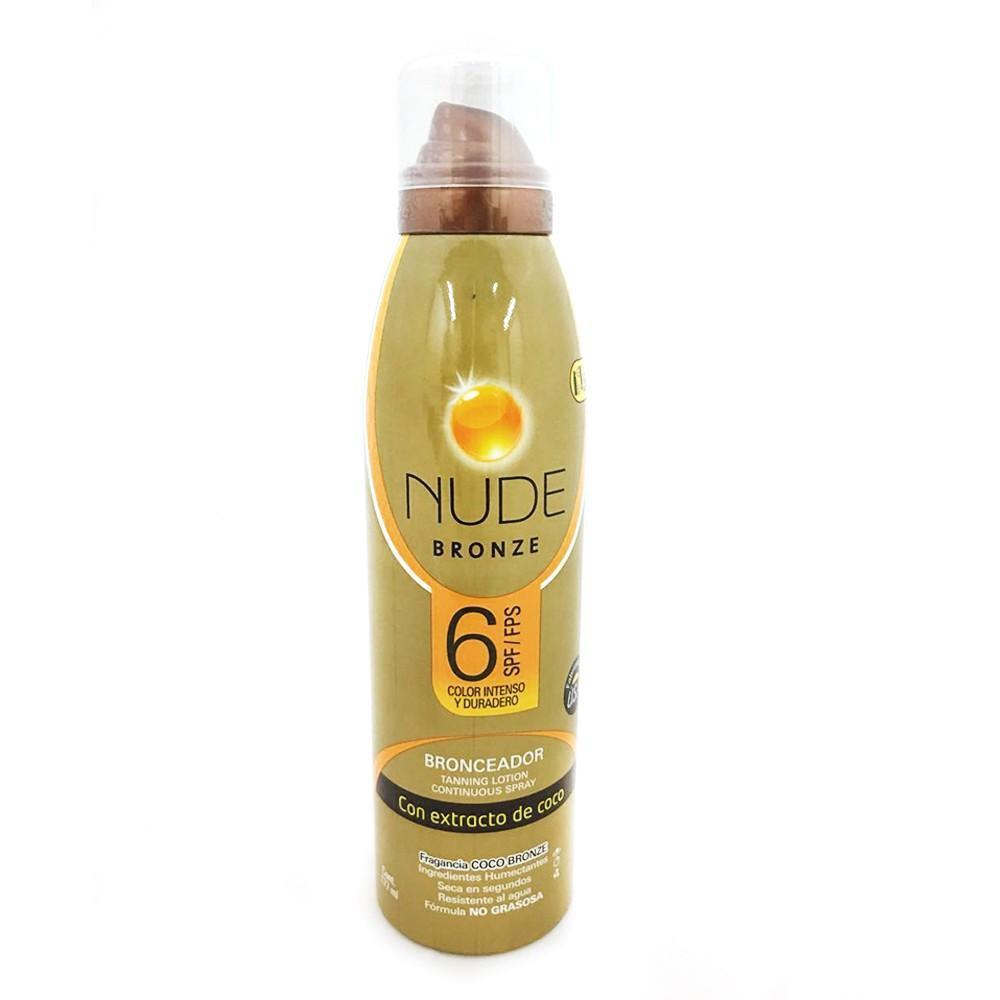 Nude Bronceador Coco en Aerosol SPF 6 desde $ 47.950