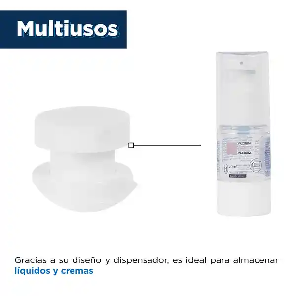 Botella de Viaje Con Dispensador 20 mL Miniso