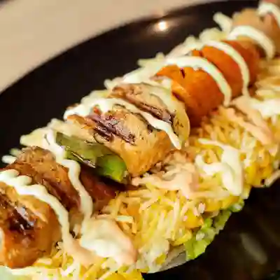 Pincho Combinado Sobre Mazorca