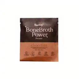 Savvy Suplemento Dietario Bone Broth Power Protein Chocolate