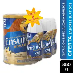 Ensure Advance Vainilla + Advance Café