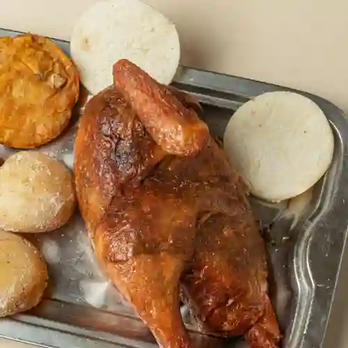 Medio Pollo Dorado