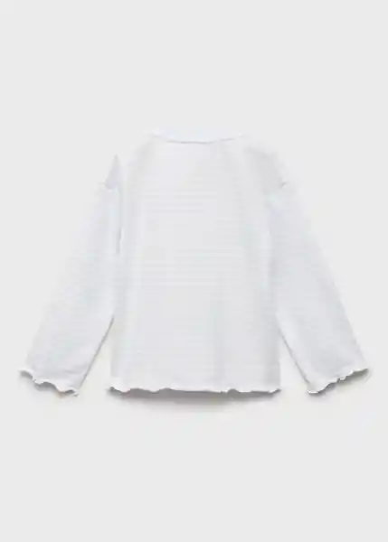 Camiseta Gina Celeste Talla 67 Niña Mango