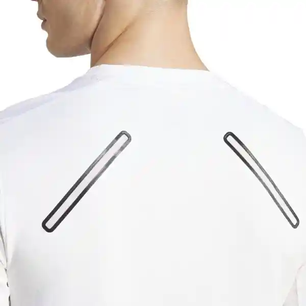 Adidas Camiseta Hiit Elv Tee Hombre Blanco Talla M IM1106