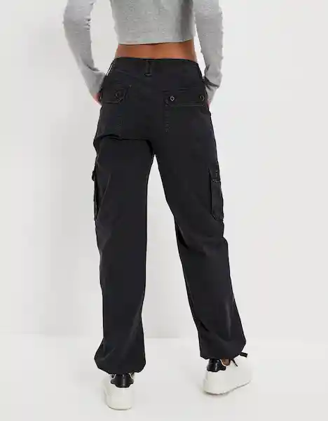 Pantalón Para Mujer Color Negro Talla 0 REGULAR American Eagle