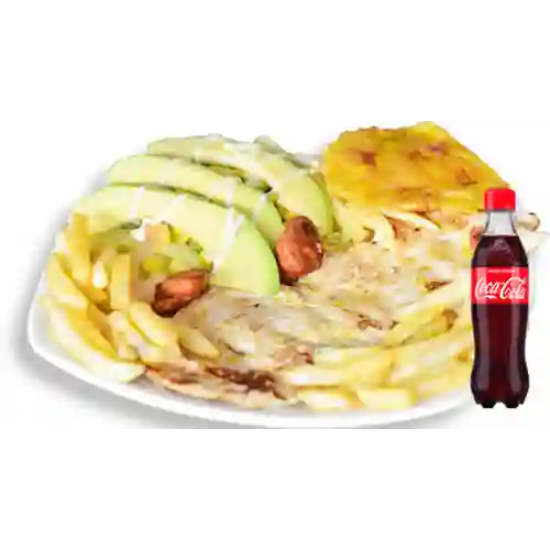 Combo Pechuga a la Plancha 330 gr +Cocacola Orig 400ml