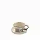 Set Pocillo y Plato Caona Ambiente Gourmet
