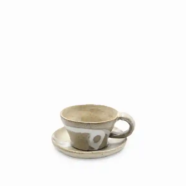 Set Pocillo y Plato Caona Ambiente Gourmet