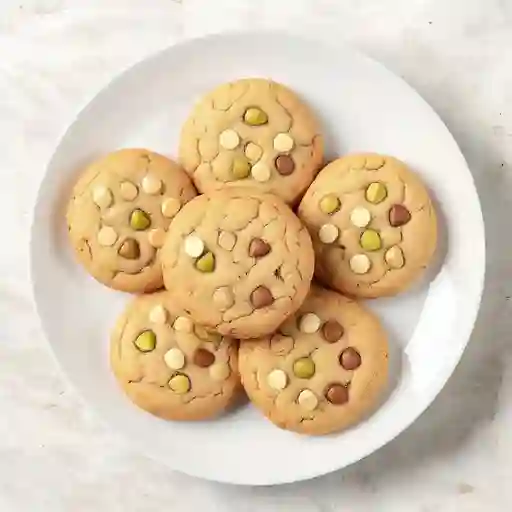 White Chocolate And Pistacho Cookies
