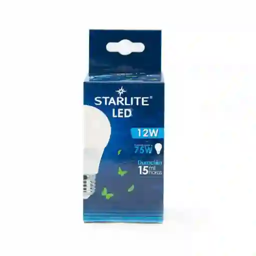 Starlite Bombillo Led Blanco de 12w