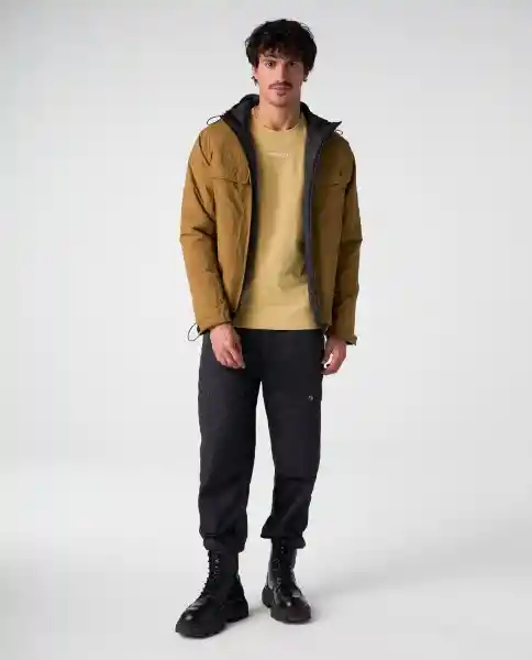 Chaqueta Hombre Café Talla S 822G022_CAF180830 Americanino