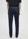 Pantalón Amalfi Navy Talla 40 Hombre Mango