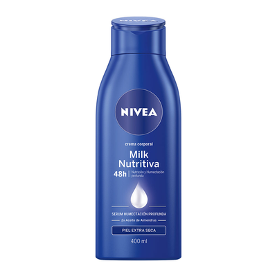 Nivea Crema Corporal Milk Nutritiva 400 ml