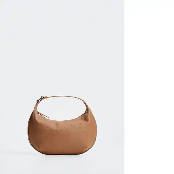 Bolso P Kandy Camel Talla 99 Mujer Mango