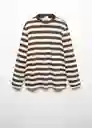 Camiseta Marinier Khaki Talla XL Hombre Mango