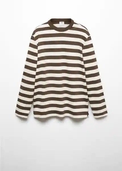 Camiseta Marinier Khaki Talla XL Hombre Mango