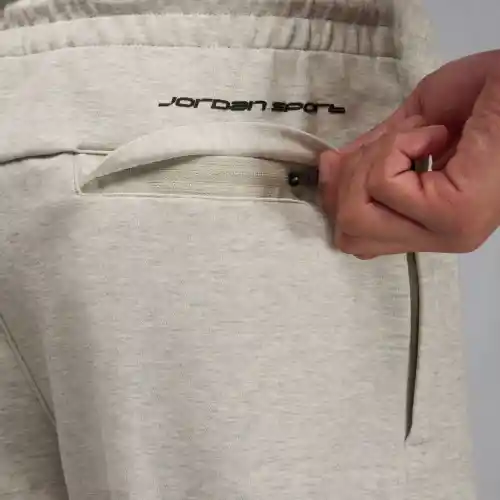 Nike Pantalón Sprt Hoop Flc Lifestyle Para Hombre Gris Talla M