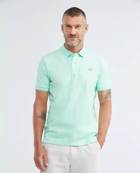 Camiseta Polo Verde Braña Claro Talla M 1111132027014 Chevignon