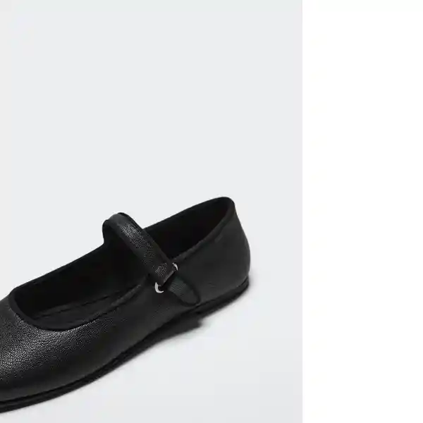 Zapato Estherl Negro Talla 35 Niñas Mango