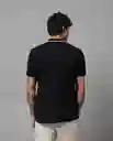 Camisa Tipo Polo Hombre Negro Talla XXL 190G010 Rifle