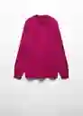 Jersey Basta Fucsia Talla XS Mujer Mango